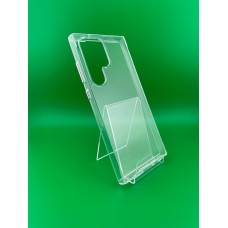 Силіконовий чохол Space Case для Samsung Galaxy S23 Ultra (прозорий)