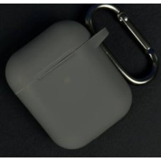 Чохол для навушників Full Silicone Case Apple AirPods Pro 2 (19) Темно-сірий