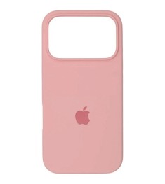 Силикон Original Round Case Apple iPhone 17 Pro Max (76) Chalk Pink