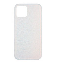 Чохол Ice Abstractions із силікону для Apple iPhone 12  /  12 Pro (Колір: Сніг)