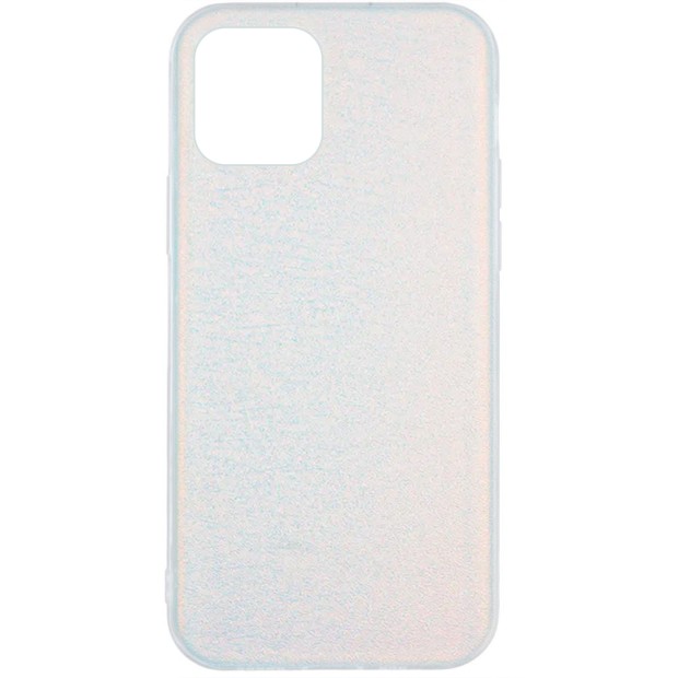 Чохол Ice Abstractions із силікону для Apple iPhone 12  /  12 Pro (Колір: Сніг)