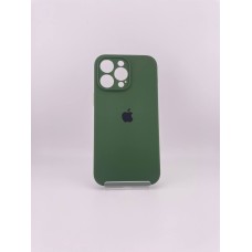 Силикон Original RoundCam Case Apple iPhone 14 Pro Max (73) Forest Green