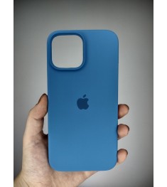 Силіконовий оригінальний чохол для Apple iPhone 13 Pro Max (45) Denim Blue Силіконовий оригінальний чохол для Apple iPhone 13 Pro Max (45) Denim Blue