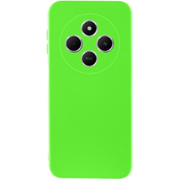 Чохол силіконовий Original Xiaomi Redmi 14C (ShutCam) (Салатовий)