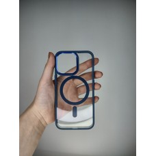 Накладка Totu Clear Magsafe Apple IPhone 13 Pro (Тёмно-синий) Накладка Totu Clear Magsafe Apple IPhone 13 Pro (Тёмно-синий)