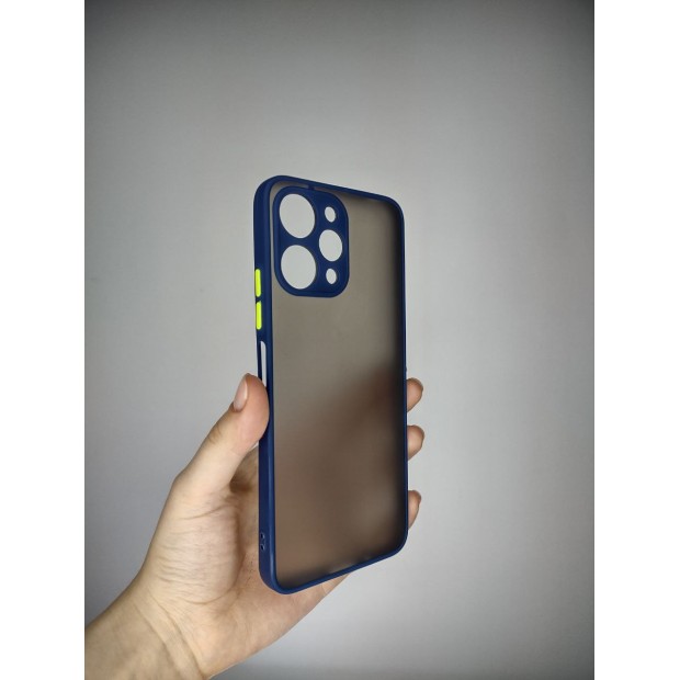Case Totu Gingle Series for Xiaomi Redmi 12 4G (Dark Blue)