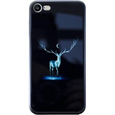 Luminous Glass Case Cover for Apple iPhone 7 / 8 (Deer)