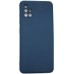 Силикон Original Samsung Galaxy A51 (ShutCam) (Тёмно-синий)