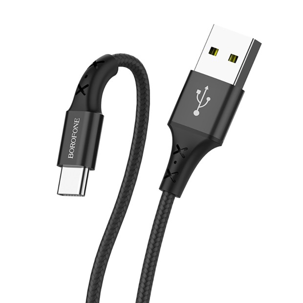 USB-кабель Borofone BX20 (Type-C) (Чёрный) USB-кабель Borofone BX20 (Type-C) (Чёрный)