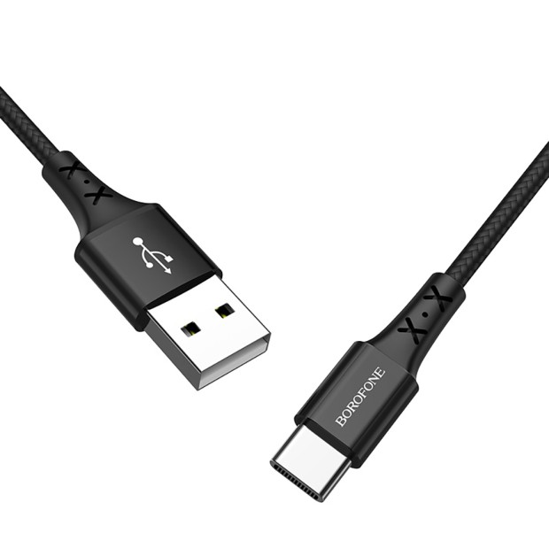 USB-кабель Borofone BX20 (Type-C) (Чёрный) USB-кабель Borofone BX20 (Type-C) (Чёрный)