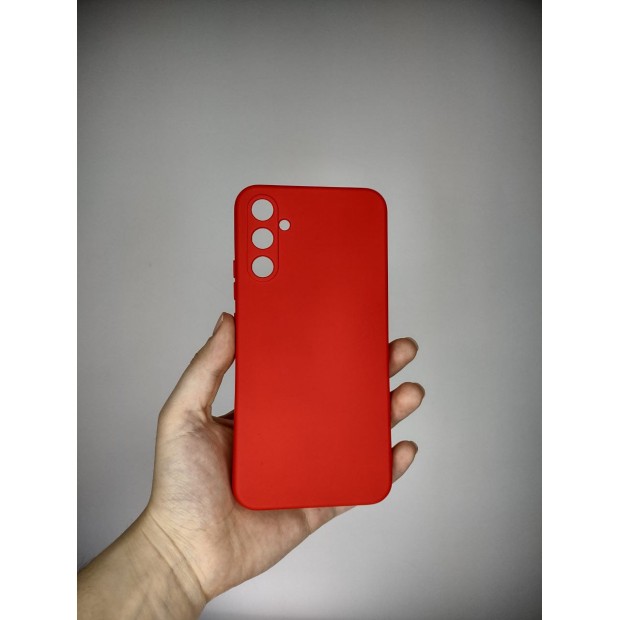 Силикон Original Samsung Galaxy A34 (ShutCam) (Красный)