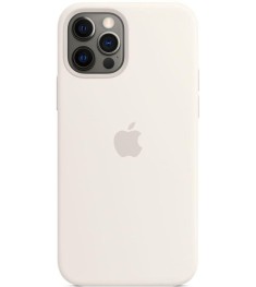 Силикон Original RoundCam Case Apple iPhone 12 Pro Max (41) Hard White