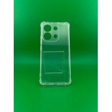 Захисний чохол 6D з силікону ShutCam для Xiaomi Redmi Note 13 4G (Прозорий)