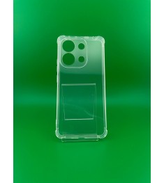 Захисний чохол 6D з силікону ShutCam для Xiaomi Redmi Note 13 4G (Прозорий)