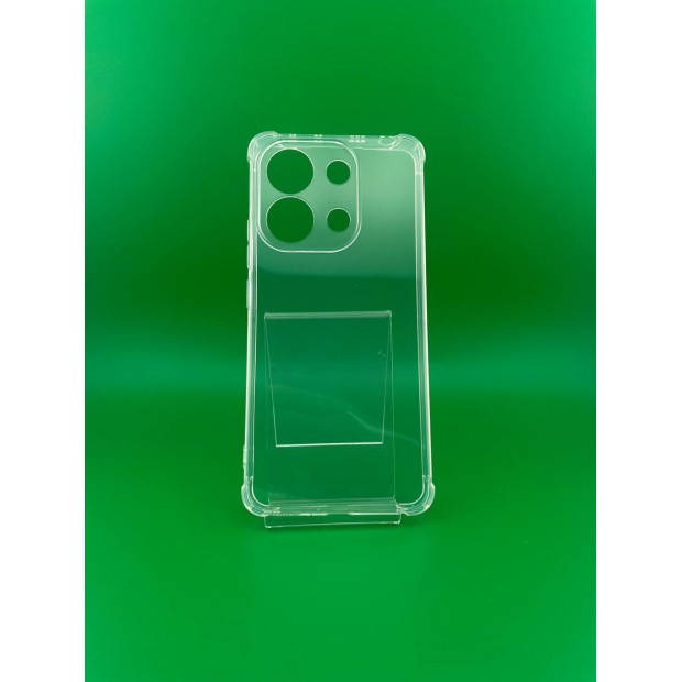 Захисний чохол 6D з силікону ShutCam для Xiaomi Redmi Note 13 4G (Прозорий)