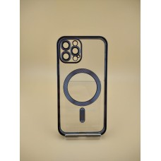 Чохол UMKU Shining з MagSafe для Apple iPhone 12 Pro (Чорний)