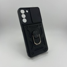 Бронь-чехол Ring Serge Armor Case Samsung Galaxy S22 Plus (ShutCam) (Чёрный)