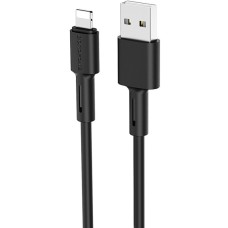 USB-кабель Borofone BX31 Silicone (Lightning) (Чёрный)