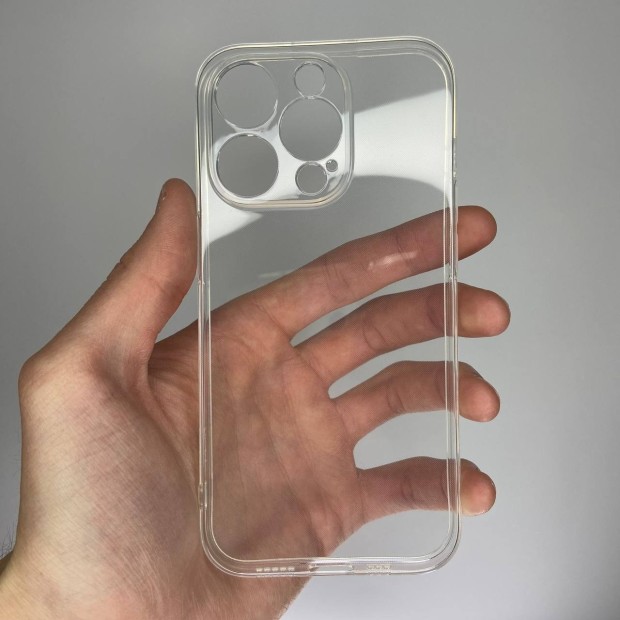 Силіконовий чохол Alabay для Apple iPhone 14 Pro (Прозорий)