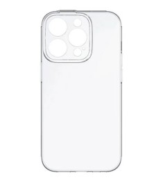 Силиконовый чехол Alabay для Apple iPhone 14 Pro (Прозрачный) Силиконовый чехол Alabay для Apple iPhone 14 Pro (Прозрачный)
