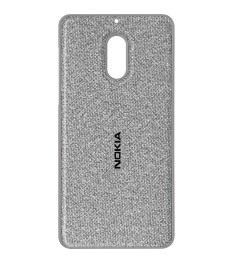 Силіконовий чохол Textile для Nokia 6 (Сірий)