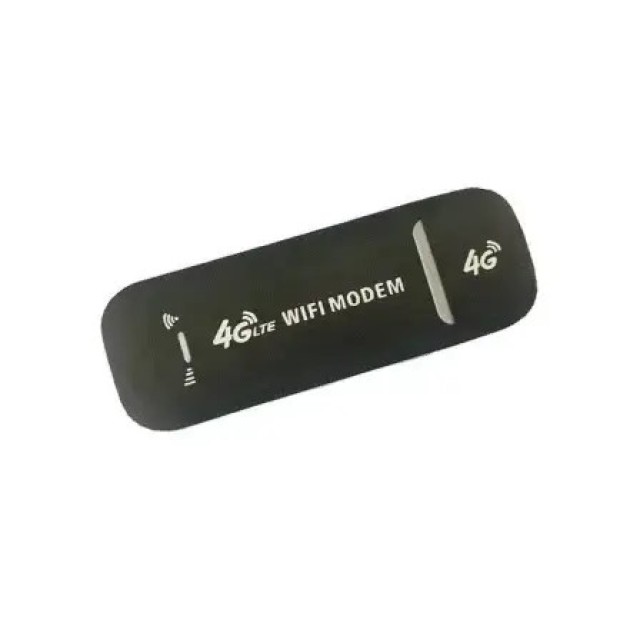 Мобільний USB 4G LTE Wi-Fi-модем кишеньковий з роутером 150mbps (Чорний) (Уцінка) (1 Категорія)