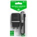 Borofone BA25A 2USB 2.4A Power Adapter with Lightning Cable (Black)