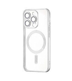 Чохол UMKU Shining з MagSafe для Apple iPhone 11 Pro (Сріблястий)