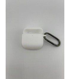 Чохол для навушників Full Silicone Case Apple AirPods 4 (06) Білий