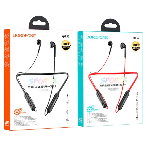 Бездротові навушники-гарнітура Borofone BE52 Ear (Чорний)