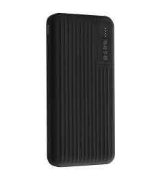 Внешний аккумулятор PowerBank S-link Light 10000mAh 2USB + 10LED (Black)