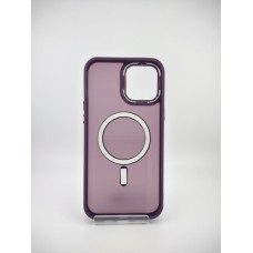 Накладка Totu Space Magsafe Apple iPhone 12 Pro Max (Тёмно-фиолетовый)