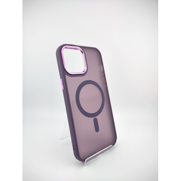 Накладка Totu Space Magsafe Apple iPhone 12 Pro Max (Тёмно-фиолетовый)