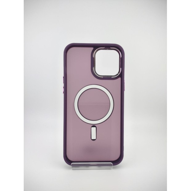 Накладка Totu Space Magsafe Apple iPhone 12 Pro Max (Тёмно-фиолетовый)