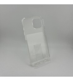 Силикон 6D Apple iPhone 15 (Прозрачный)