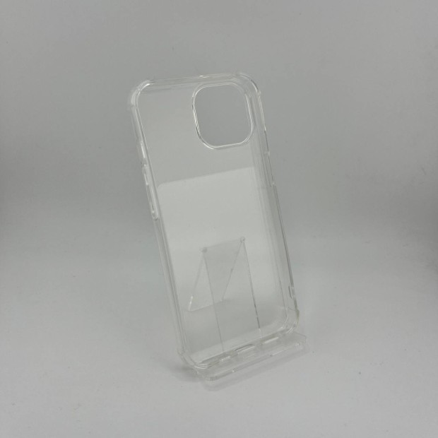Силикон 6D Apple iPhone 15 (Прозрачный)