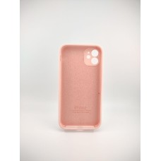 Силикон Original Square RoundCam Case Apple iPhone 11 (Chalk Pink)