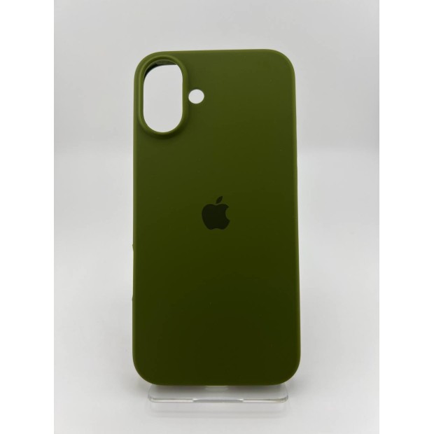 Силикон Original Round Case Apple iPhone 16 Plus (46) Deep Green Силикон Original Round Case Apple iPhone 16 Plus (46) Deep Green