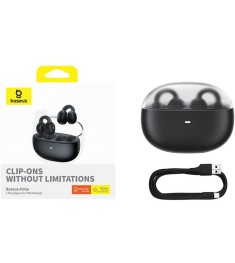 Беспроводные наушники-гарнитура Baseus AirGo 1 Ring TWS (Black)