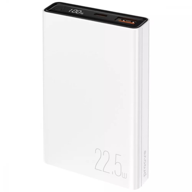PowerBank Proove Hyper Flux Plus 22.5W 10000mAh (White)