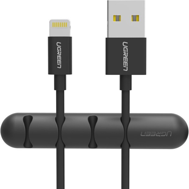 Кабельний органайзер-тримач UGREEN LP114 (2 шт) (Чорний)