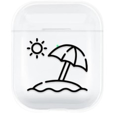 Футляр для навушників Clear Case Apple AirPods (Beath)