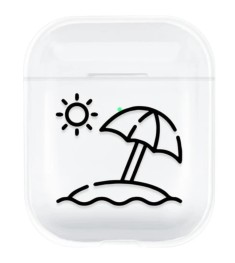 Футляр для навушників Clear Case Apple AirPods (Beath)