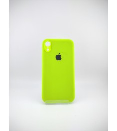 Силіконовий оригінальний чохол RoundCam для Apple iPhone XR (27) Grass Green