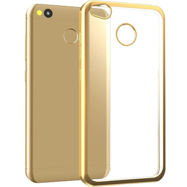 Силіконовий чохол UMKU Line для Xiaomi Redmi 4x (Золотий)