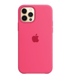 Силіконовий оригінальний чохол Apple для iPhone 12  /  12 Pro (60) Фуксія.