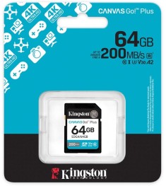 Карта пам'яті Kingston Canvas Go! Plus SDXC 64GB (Class 10) (A2) (SDCG4)
