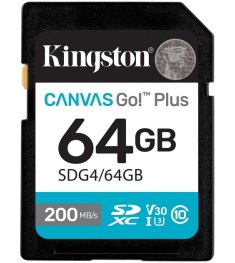 Карта пам'яті Kingston Canvas Go! Plus SDXC 64GB (Class 10) (A2) (SDCG4)