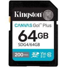 Карта пам'яті Kingston Canvas Go! Plus SDXC 64GB (Class 10) (A2) (SDCG4)