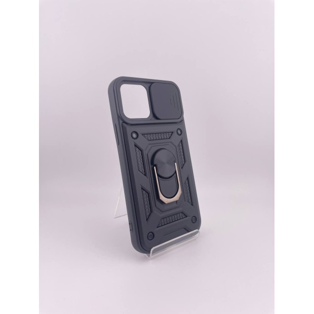 Cover Ring Serge Armor ShutCam Case for Apple iPhone 12  /  12 Pro (Black)
